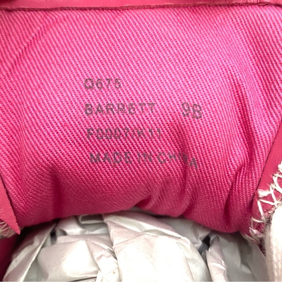 Coach Women's Multi-Color Barrett Poppy Lace-Up Sneaker (Q675) - Picture 15 of 15